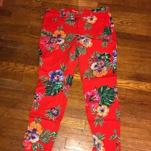 Old navy flower design pants